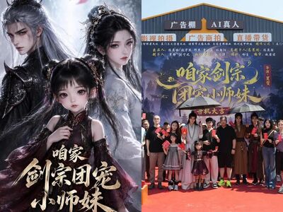 爆紅AI劇《劍宗團寵小師妹》拍真人版!選角公開網崩潰:求放過