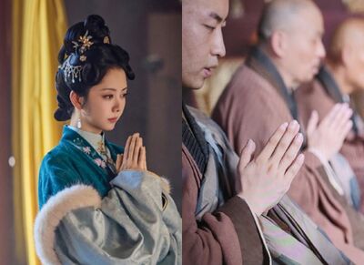 《蘭香如故》大穿幫!和尚經書下藏iPhone 登熱搜被笑:演我上課摸魚