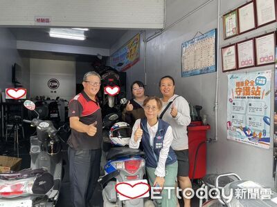 合力築牢交通防護網 嘉義市監理站走訪機車行致謝第一線技師