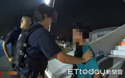 醉男運動公園咆哮!遭勸還嗆聲再推倒護欄 遭警管束送辦