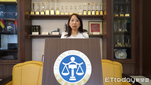 ▲▼高等法院刑事庭發言人林怡秀，說明北監案無罪理由。（圖／高等法院提供）