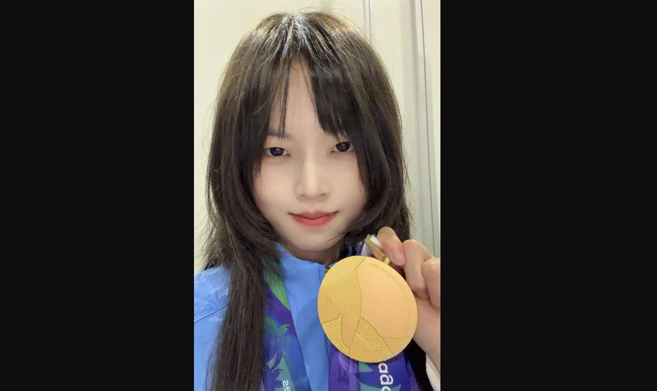 ▲亞運首位電競金牌女選手穆欣月。（圖／翻攝新華社）
