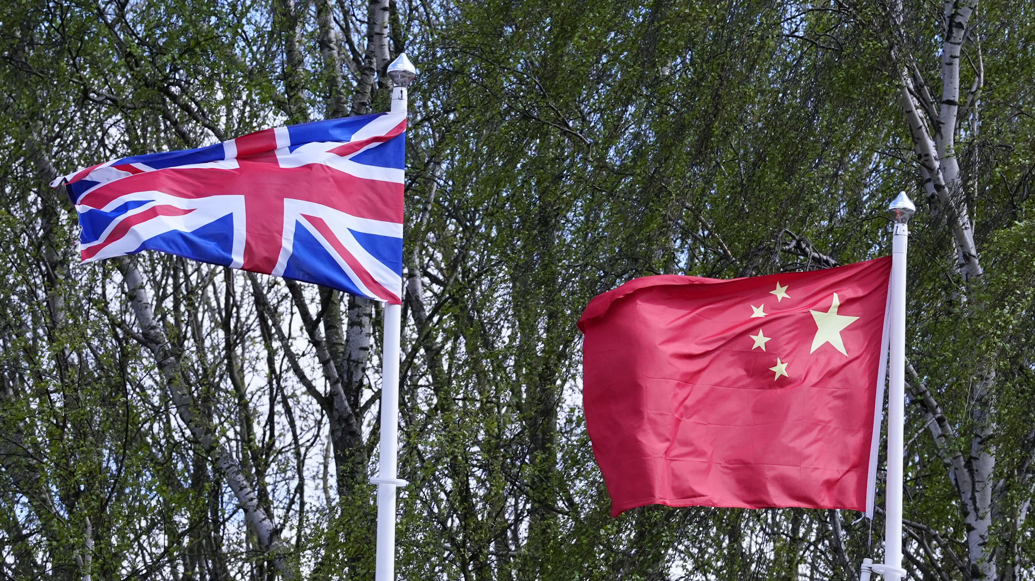 ▲▼ 英國國旗,中國國旗,英中,中英。（圖／達志影像）