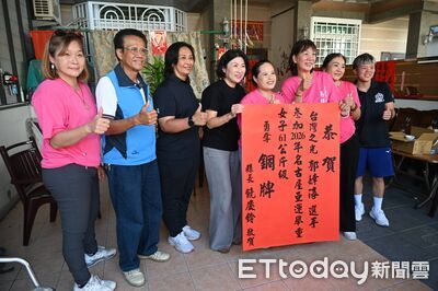 郭婞淳亞運摘銅連三屆奪牌 台東縣府張貼紅榜祝賀