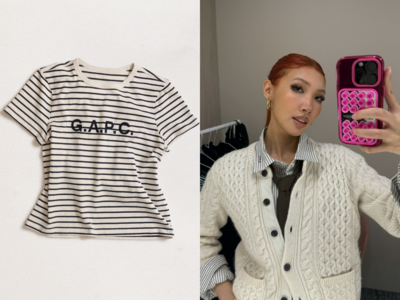 GAP X A.P.C.必收清單來了！10/2開賣　Karencici大推百搭襯衫