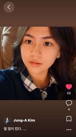 瑪莉安如今已是亭亭玉立的美少女。（翻攝X@Robert_E_Kelly）