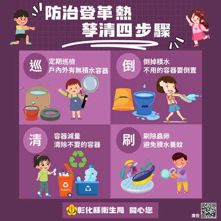 ▲彰化市爆疑似本土登革熱群聚，衛生局設快篩站檢疫。（圖／彰化縣衛生局提供）