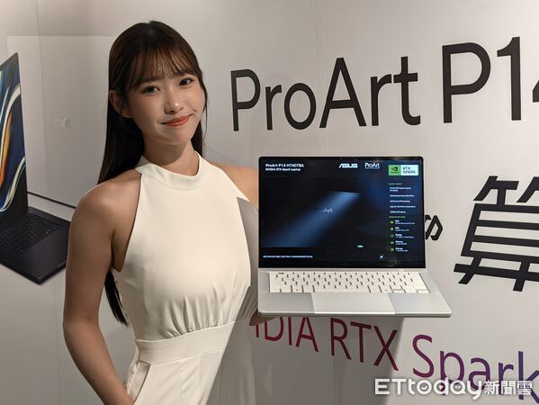 ▲▼2026/10/08 03:00 解禁，在此之前禁用。NVIDIA RTX Spark 晶片，華碩 ProArt 電腦（圖／記者黃肇祥攝）