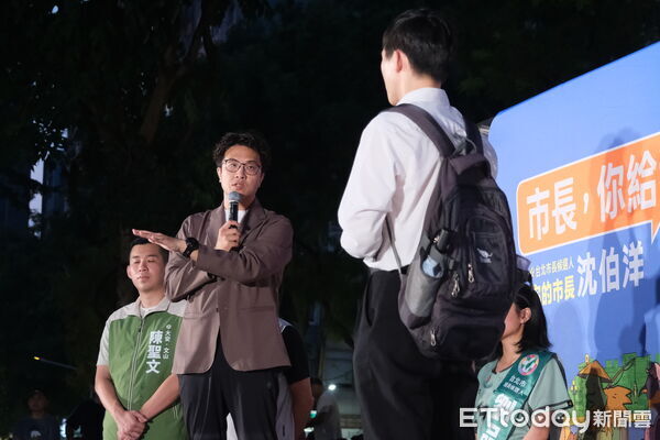 ▲▼  沈伯洋<肥皂箱> 市長你給我聽好了！      。（圖／記者徐文彬攝）