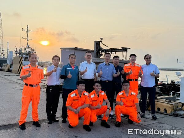 ▲▼金門檢警調前進烏坵宣導反賄選。（圖／金門地檢署提供）