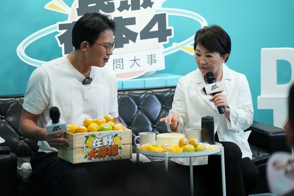 在野過去敗於內耗 盧秀燕談2028：一群人一起奮鬥、一起為國家服務