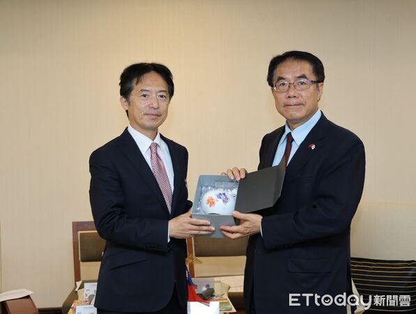 台南22個日本友誼城市再深化交流！ 福永護拜會黃偉哲談合作