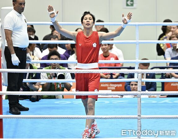▲▼ 2026名古屋亞運，拳擊女子60公斤級，林郁婷奪得金牌。（圖／記者李毓康攝）