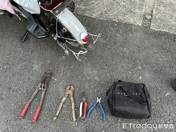 ▲慣竊藍姓男子涉竊盜遭羈押。（圖／記者陳崑福翻攝）