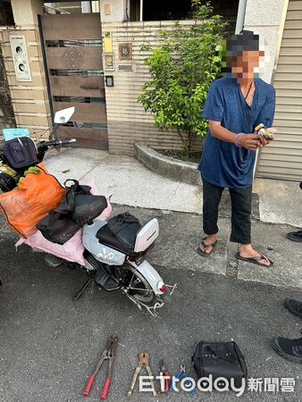 ▲慣竊藍姓男子涉竊盜遭羈押。（圖／記者陳崑福翻攝）