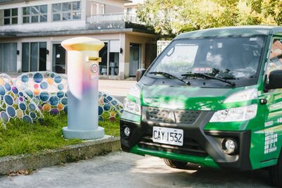 陽明海洋文化藝術館攜手基隆郵局 雙十連假買明信片送台灣小吃郵票