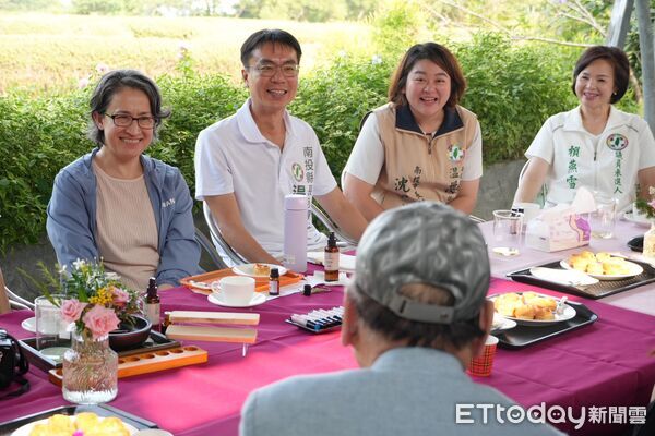 蕭美琴連番助攻南投綠營選情 合體温世政、沈夙崢推139線永續觀光