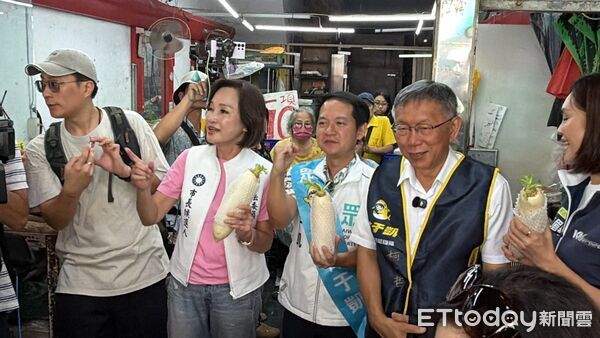雙柯合體掃街！柯文哲嫌高雄選情太沈悶 嗆聲：賴瑞隆太好打了