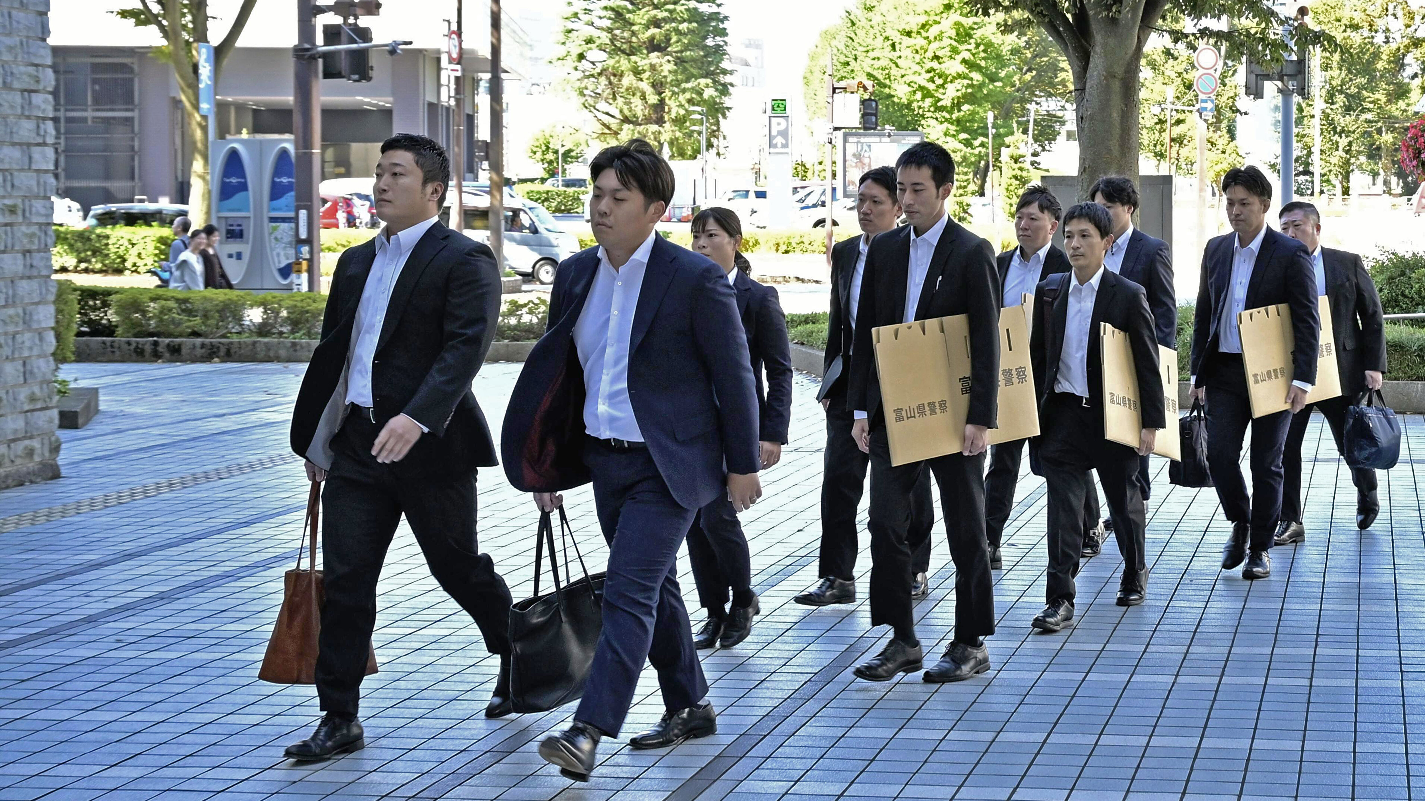 ▲▼日本富山縣富山市在國勢調查疑似針對人口進行灌水，3日警方前往市府進行搜索。（圖／達志影像／美聯社）