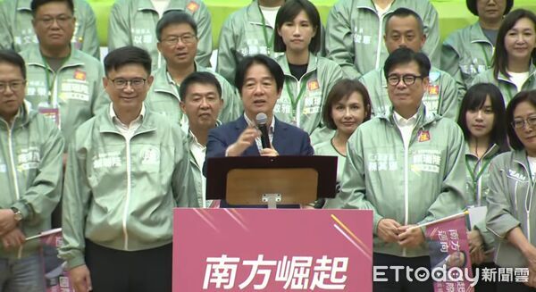 ▲▼賴清德喊「疼惜陳其邁、支持賴瑞隆」：全台像高雄我就輕鬆了。（圖／記者賴文萱翻攝）
