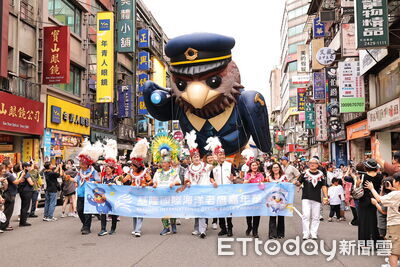 海洋老鷹嘉年華人潮創16年新高　50組國內外團隊踩街嗨翻基隆