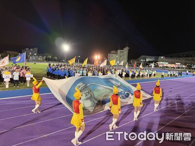 第11屆離島縣聯合運動會馬祖開幕 三縣健兒齊聚「躍動離島」