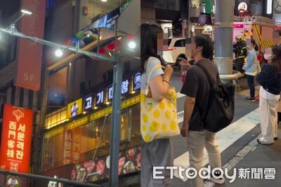 西門町餐廳晚間火警!濃煙竄出民眾駐足圍觀