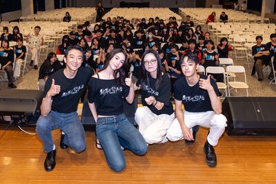 背著正宮陳意涵偷吃…懷秋激戰小三天心　進學校宣傳被問到崩潰了