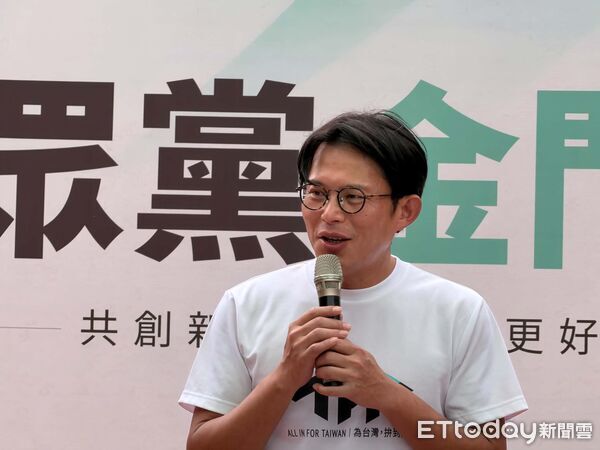 ▲▼黃國昌到金門輔選。（圖／記者鄭逢時攝）