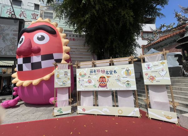 ▲台南市「跟著鏹鏹尋寶去」系列活動啟動，串聯12間宮廟博物館，邀請民眾集章探索廟宇文化。（記者林東良翻攝，下同）