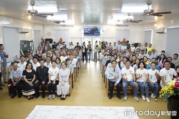 ▲副總統蕭美琴回到台南力挺陳亭妃，與新住民朋友交流，分享自己身為新住民第二代的家庭故事。（記者林東良翻攝，下同）