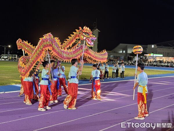 ▲▼第11屆離島縣聯合運動會馬祖開幕。（圖／記者鄭逢時攝）