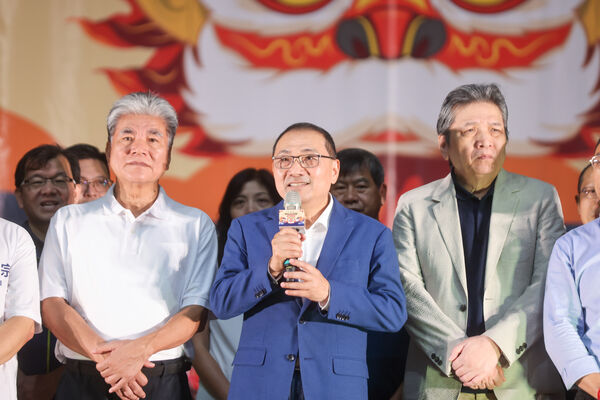 ▲泰山獅王文化節歡慶20週年 侯友宜：讓傳統獅藝薪火相傳。（圖／新北市新聞局提供）