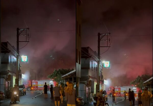 「想衝進去救人根本看不見」 宜蘭建材行大火3人受困、已1人罹難