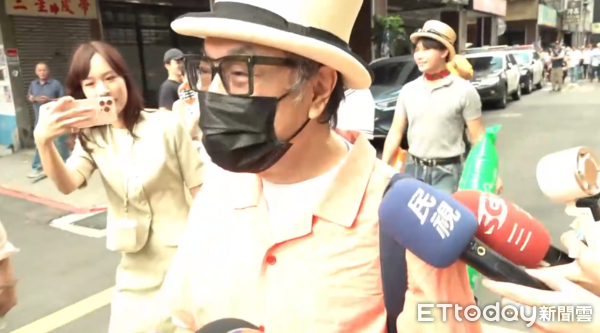▲▼知名藝人蔡康永現身沈伯洋競總成立。（圖／記者黃國霖攝）