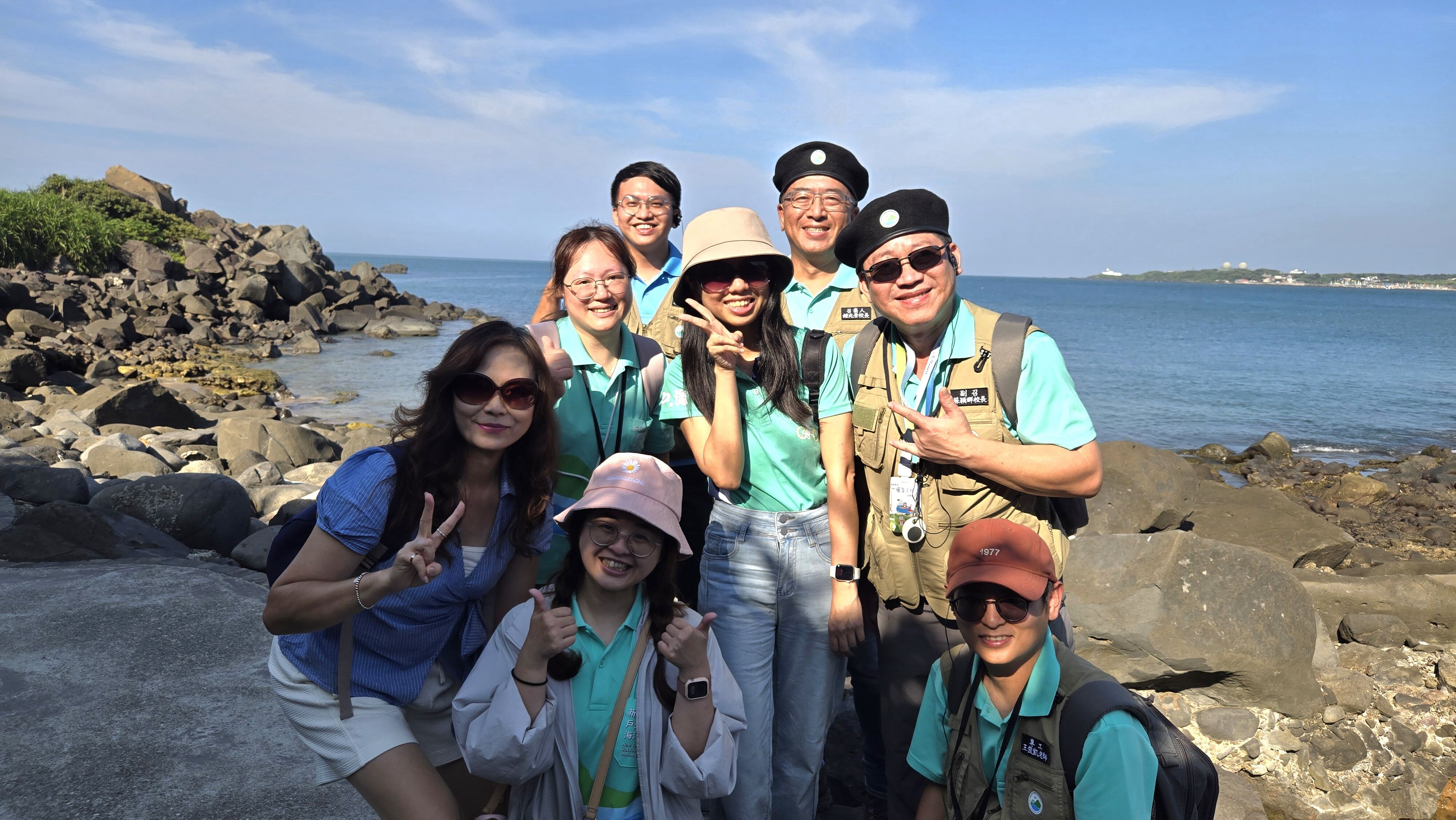 ▲新北教師走讀北海岸 打造跨域戶外教育。（圖／新北市教育局提供）
