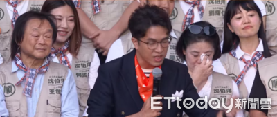 沈伯洋細數選戰點滴「我從一開始就相信自己」 吳思瑤一旁感動落淚