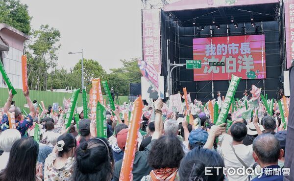 ▲▼ 民進黨台北市長候選人沈伯洋競選總部成立。（圖／記者周宸亘攝）
