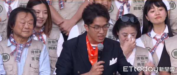沈伯洋細數選戰點滴「我從一開始就相信自己」 吳思瑤一旁感動落淚