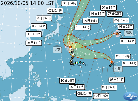 ▲▼未來一周天氣。（圖／氣象署提供）