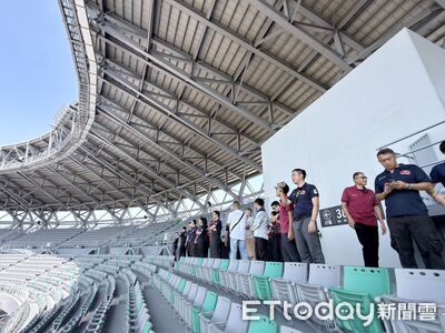 球迷安心應援! 南消六大隊踏勘亞太棒球場盤點救災疏散動線