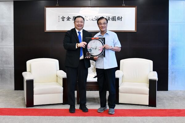 蘇州台商協會率團拜會海基會 蘇嘉全：感謝第一線協助急難事件