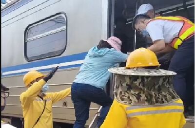 男闖苗栗談文站附近鐵軌!區間車鳴笛煞車來不及 當場慘死