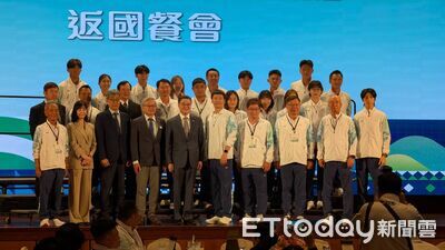 快訊/亞運英雄大集合 高人氣李洋部長與「5金」中華健兒合體了