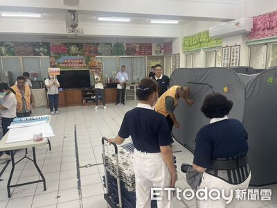 地震後如何安置居民?台南楠西2處同步演練 強化弱勢照顧