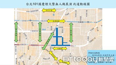 「升旗+101煙火+BIGBANG+寶可夢」4大活動齊聚 信義區交管一次看