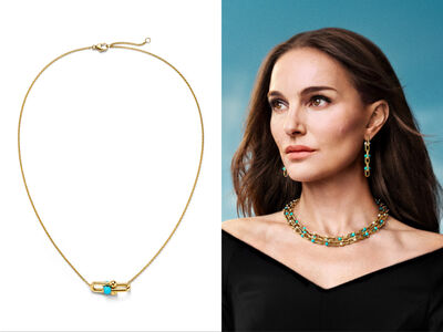 Tiffany最火HardWear出新色 綠松石、珍珠鍊墜不到10萬戴上身