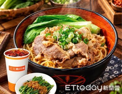 點牛肉乾拌麵加1元送排骨麵　三商巧福會員優惠持續到10/20