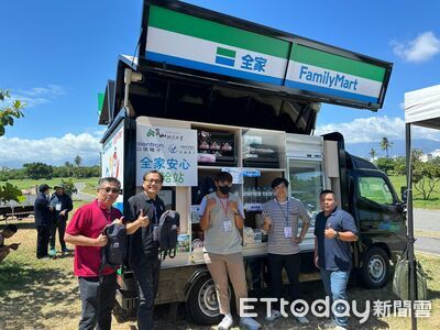 把全家超商搬上電動車! 崑山科大打造補給車赴台東支援防災演練