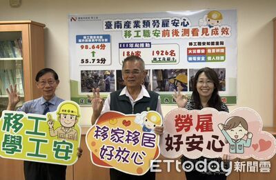 移工職安測驗55分進步到98分! 台南多語宣導看見成效